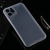 Voor iPhone 11 Pro Max Ultradunne Frosted PP Case (transparant)