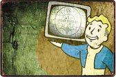 Retro Muur Decoratie uit Metaal Fallout Game Merch 22