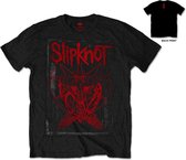 Slipknot Heren Tshirt -L- Fuck Me Up Zwart