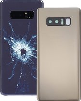 Achterklep met cameralensafdekking voor Galaxy Note 8 (goud)