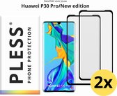 Huawei P40 Lite Screenprotector Glas - 2x - Pless®
