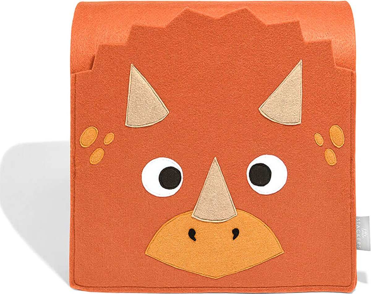STACKERS - bedside pocket - bedtas - opbergtas bed - kinderen - Triceratops