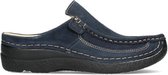 Wolky Comfortschoenen Roll Slide blauw nubuck