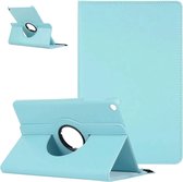 Case2go - Tablet hoes geschikt voor Samsung Galaxy Tab A7 - Draaibare Book Case Cover - 10.4 inch - Licht Blauw