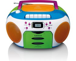 Lenco SCD-971 - Draagbare radio met cassette speler - Kids