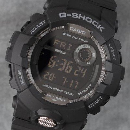 Casio G-Shock GBD-800-1BER Herenhorloge 48,6 mm - Zwart - G-Shock