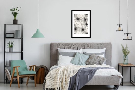 Motif nature graines de pissenlit 40x60 cm