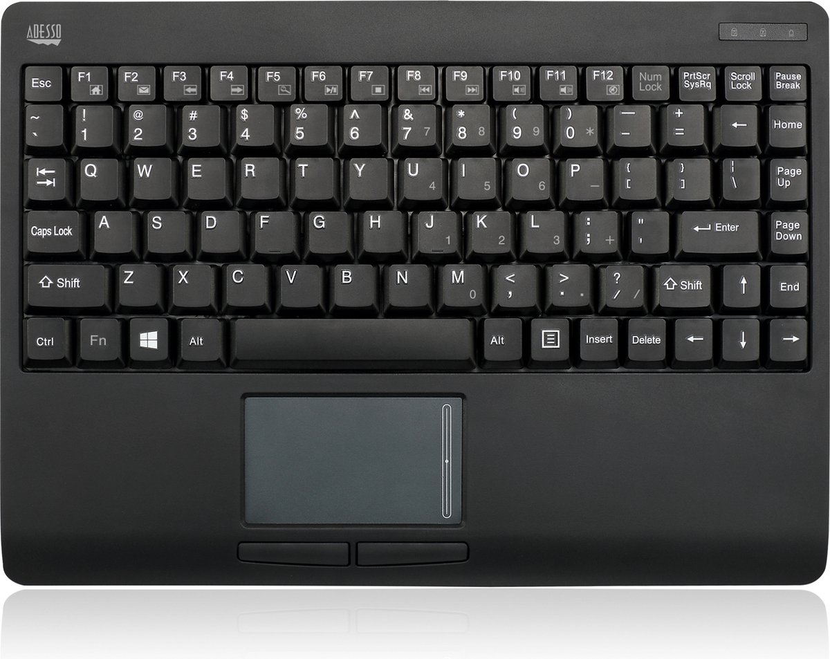 Adesso SlimTouch draadloos touchpad mini toetsenbord