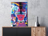 Doe-het-zelf op canvas schilderen - Kinky Connection-40x60