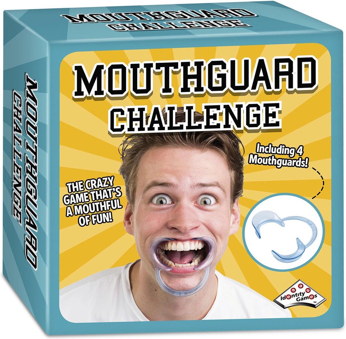 haspel Ophef komedie Mouthguard Challenge Original Partyspel (16+ jaar) | Games | bol.com