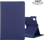 Samsung Galaxy Tab A7 (2020) Hoes - Mobigear - 360 Rotating Serie - Kunstlederen Bookcase - Blauw - Hoes Geschikt Voor Samsung Galaxy Tab A7 (2020)
