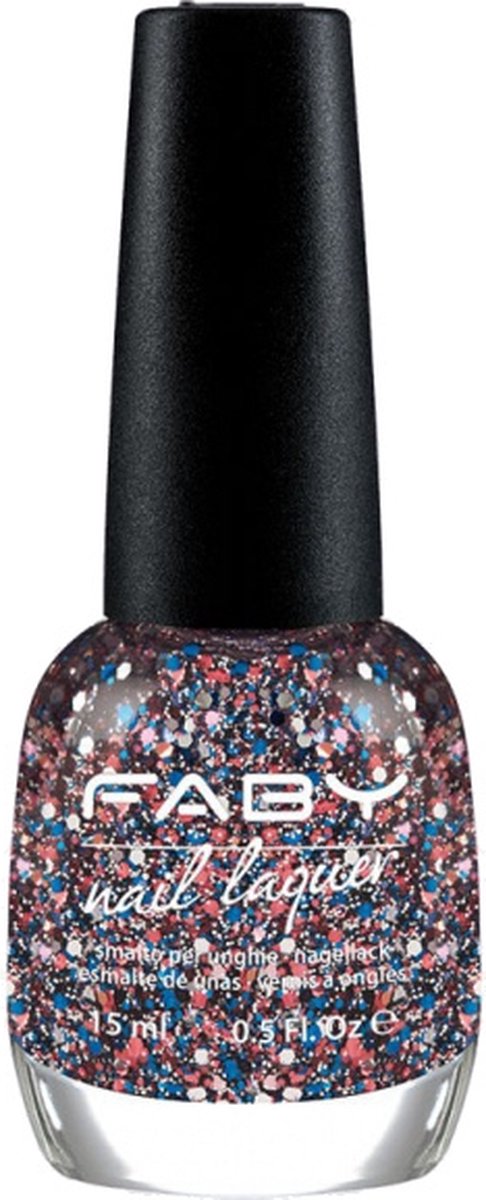Goedkoopste Faby Nagellak Born In The U.s.a Dames 15 Ml Vegan Blauw/rood