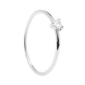 P D Paola Essentials Dames Ring Zilver - Zilverkleurig - 16.00 mm / maat 50