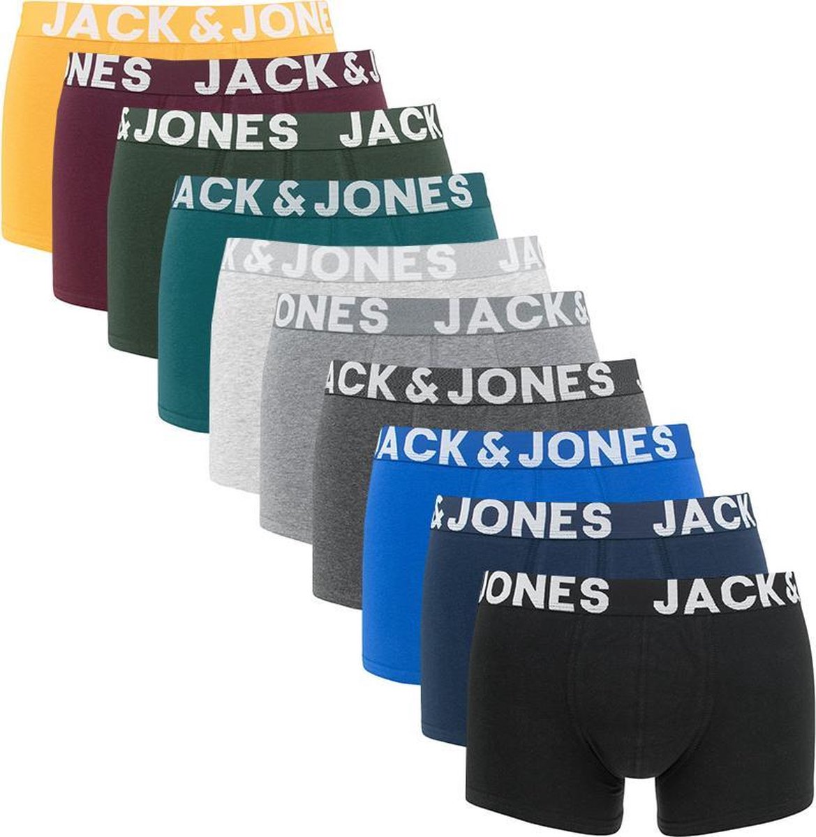 Jack&Jones Jack & Jones Heren 10Pack Boxershort 12193454-XL (7)