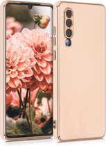 kwmobile Hoes voor Huawei P30 - Backcover voor smartphone - Telefoonhoesje in roségoud