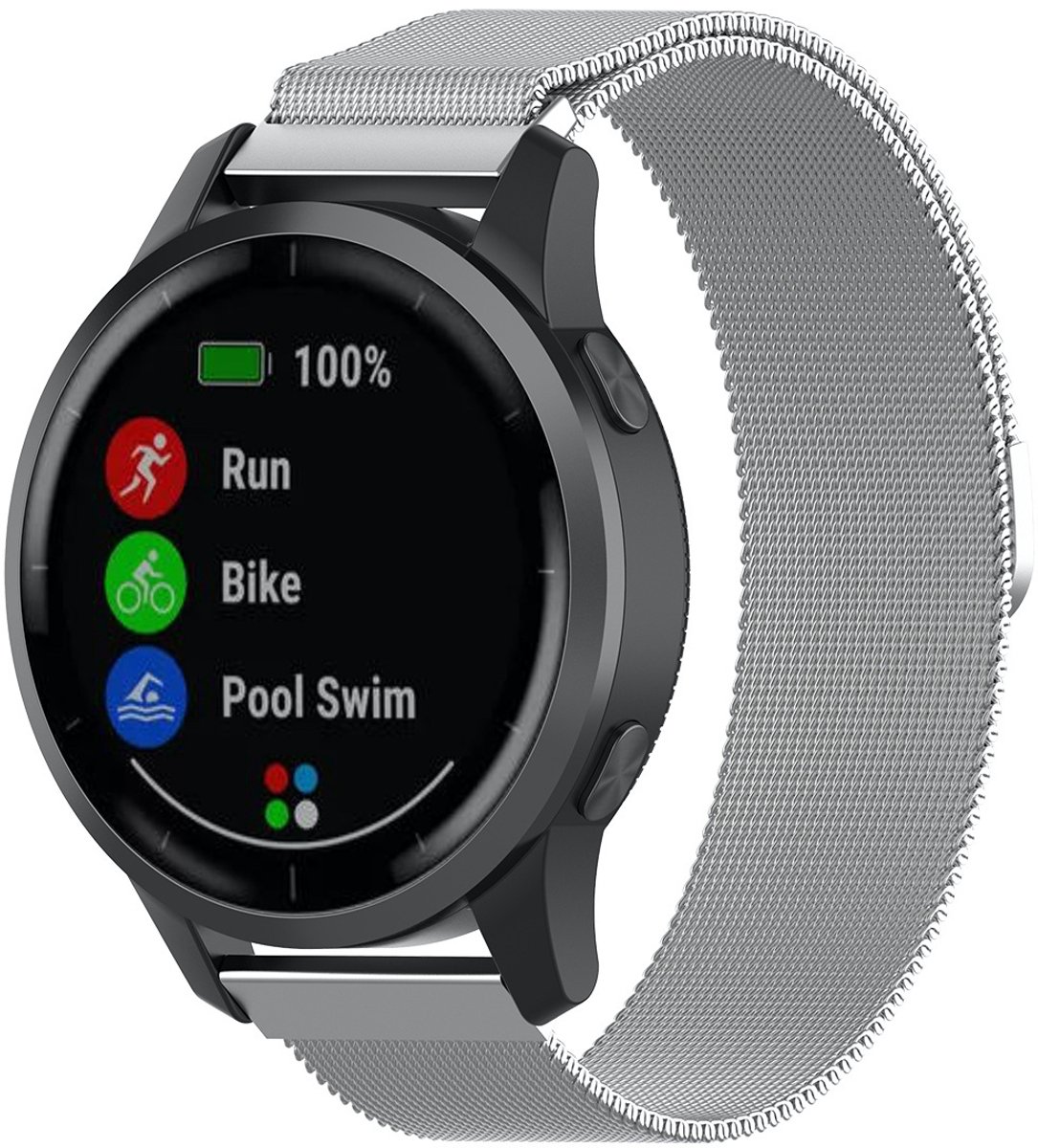 Samsung Galaxy Watch milanese band - zilver