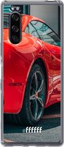 Sony Xperia 5 II Hoesje Transparant TPU Case - Ferrari #ffffff