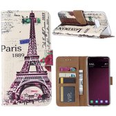 FONU Boekmodel Hoesje Parijs Samsung Galaxy S10