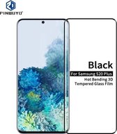 Voor Galaxy S20 Plus PINWUYO 9H 3D Hot Bending Tempered Glass Film (Zwart)