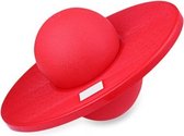 Clip-on springballen Explosieveilige fitnessbal + inflatorset voor kinderen / volwassenen (rood)