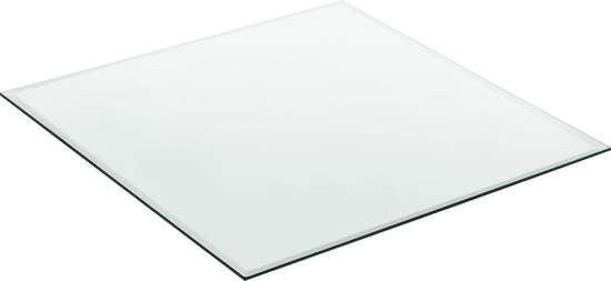 Expertise uitslag Aardewerk Glasplaat ESG veiligheidsglas 8 mm voor tafels 70x70 cm | bol.com