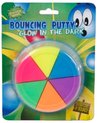 foto van Bouncing putty 6 kleur glow in the dark