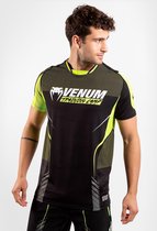 Venum Training Camp 3.0 Dry Tech T-shirt Zwart Geel maat XL