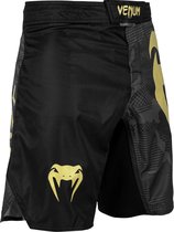 Venum Fight Shorts Light 3.0 Zwart Goud Camo XS - Jeansmaat 30