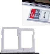 Let op type!! SIM-kaart lade + micro SD-kaart lade voor LG Q6/M700/M700N/G6 mini (goud)