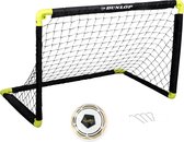 Dunlop Opvouwbal Voetbaldoel met Voetbal - Mini Goal - 90x59x61cm