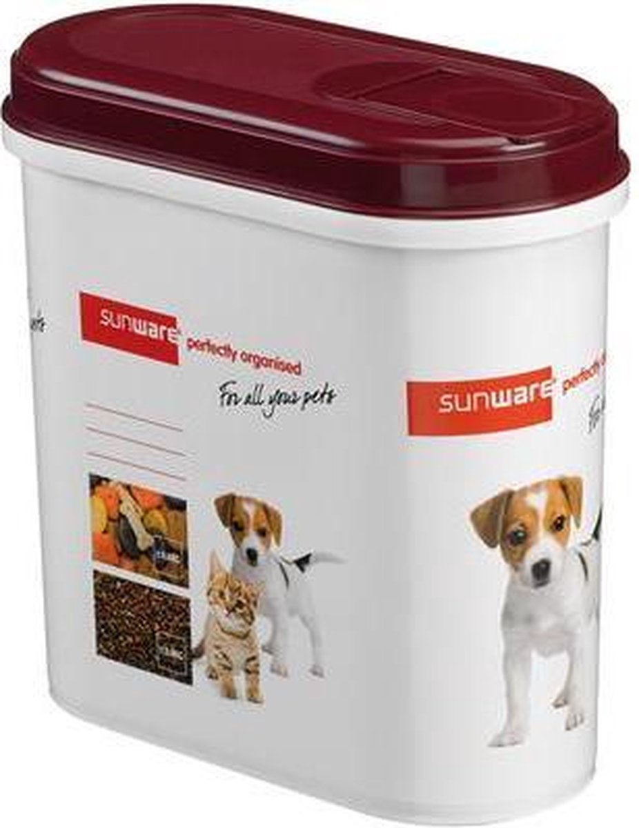 Sunware - Gallery line huisdieren opbergbox pitcher 2,2L - 20 x 10 x 20 cm