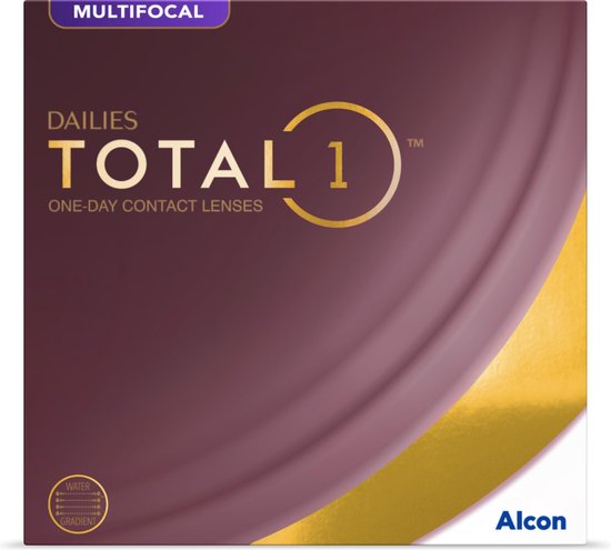 -6.25 - DAILIES TOTAL 1® Multifocal - Hoog - 90 pack - Daglenzen - BC 8.50 - Multifocale contactlenzen