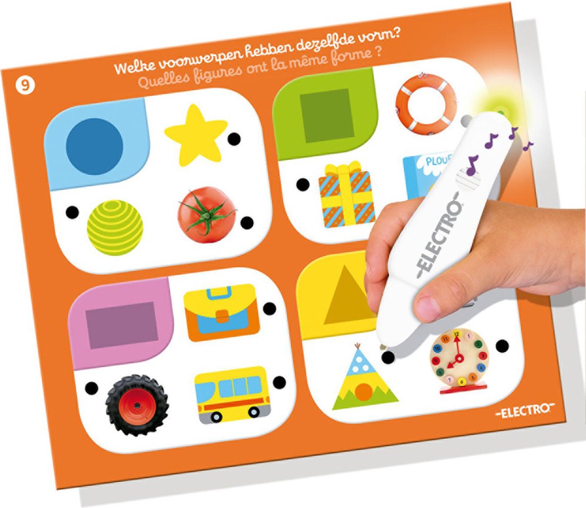 Jumbo - Electro Wonderpen - Ontdek Vormen & Kleuren - Educatief spel - Vanaf 2 jaar — afbeelding 12