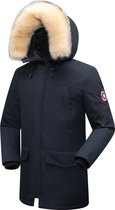 Subprime - Heren Jas winter Kony Parka - Blauw - Maat XS