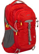 New-Rebels® - Kinley - Sac à dos - Cartable - Sac de loisirs - 48 litres - Nylon - Rouge