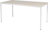 Bureautafel - Domino Basic 160x80 robson - wit frame