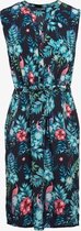 TwoDay dames zomerjurk met bloemenprint - Blauw - Maat M