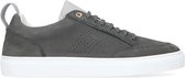 Van Lier - Heren - Grijze leren sneakers - Maat 43