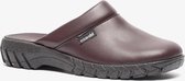 Blenzo leren heren pantoffels - Rood - Maat 47