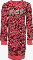 Ai-girl meisjes sweat dress - Rood - Maat 140/146