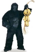 Carnival Toys Verkleedkostuum Gorilla Pluche Zwart One-size