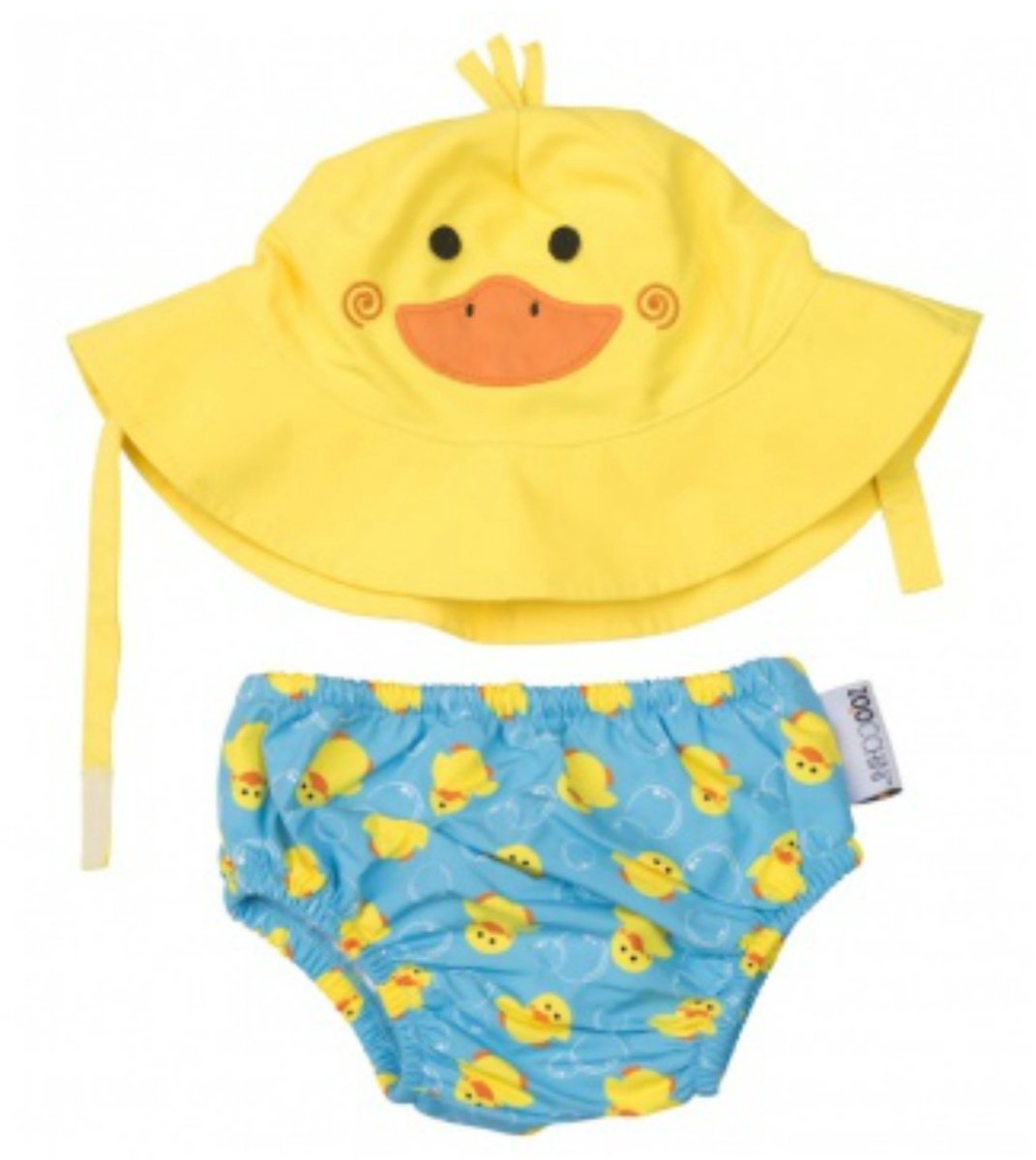Zoocchini UV zwemluier setje Puddles the Duck 12-24 maanden