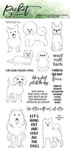 Pet all the Dogs Clear Stamps (A-140)