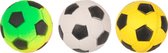 Flamingo Soccer Voetbal Mix 4Cm, Let Op ! Set Van 3 Stuks