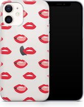 ShieldCase Perfect Lips geschikt voor Apple iPhone 12 / 12 Pro hoesje - transparant