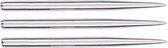 Steel Dart Points - 32mm - Silver