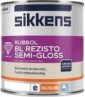 Sikkens Rubbol BL Rezisto Semi-Gloss RAL9010 Gebroken wit 1 Liter