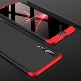 Huawei P20 Pro Hoesje - Mobigear - 360 Serie - Hard Kunststof Backcover - Rood - Hoesje Geschikt Voor Huawei P20 Pro