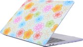 Mobigear Laptophoes geschikt voor Apple MacBook Pro 13 Inch (2016-2019) Hoes Hardshell Laptopcover MacBook Case | Mobigear Flowers - Model 42 - Model A1706 / A1708 / A1989 / A2159