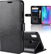 HONOR 10 Lite Hoesje - Mobigear - Wallet Serie - Kunstlederen Bookcase - Zwart - Hoesje Geschikt Voor HONOR 10 Lite